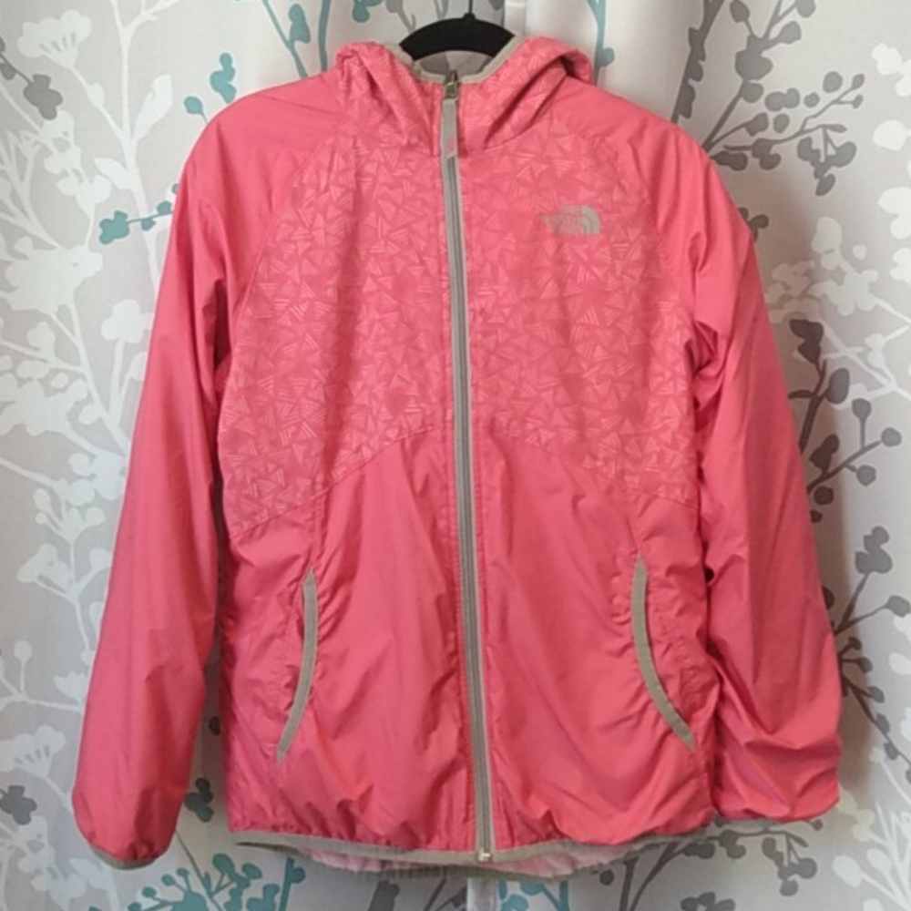 The North face Pink jacket size 18/XL